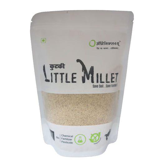 Organic Little Millet - 100% Natural & Gluten Free - Unpolished High Fiber Minor Millets